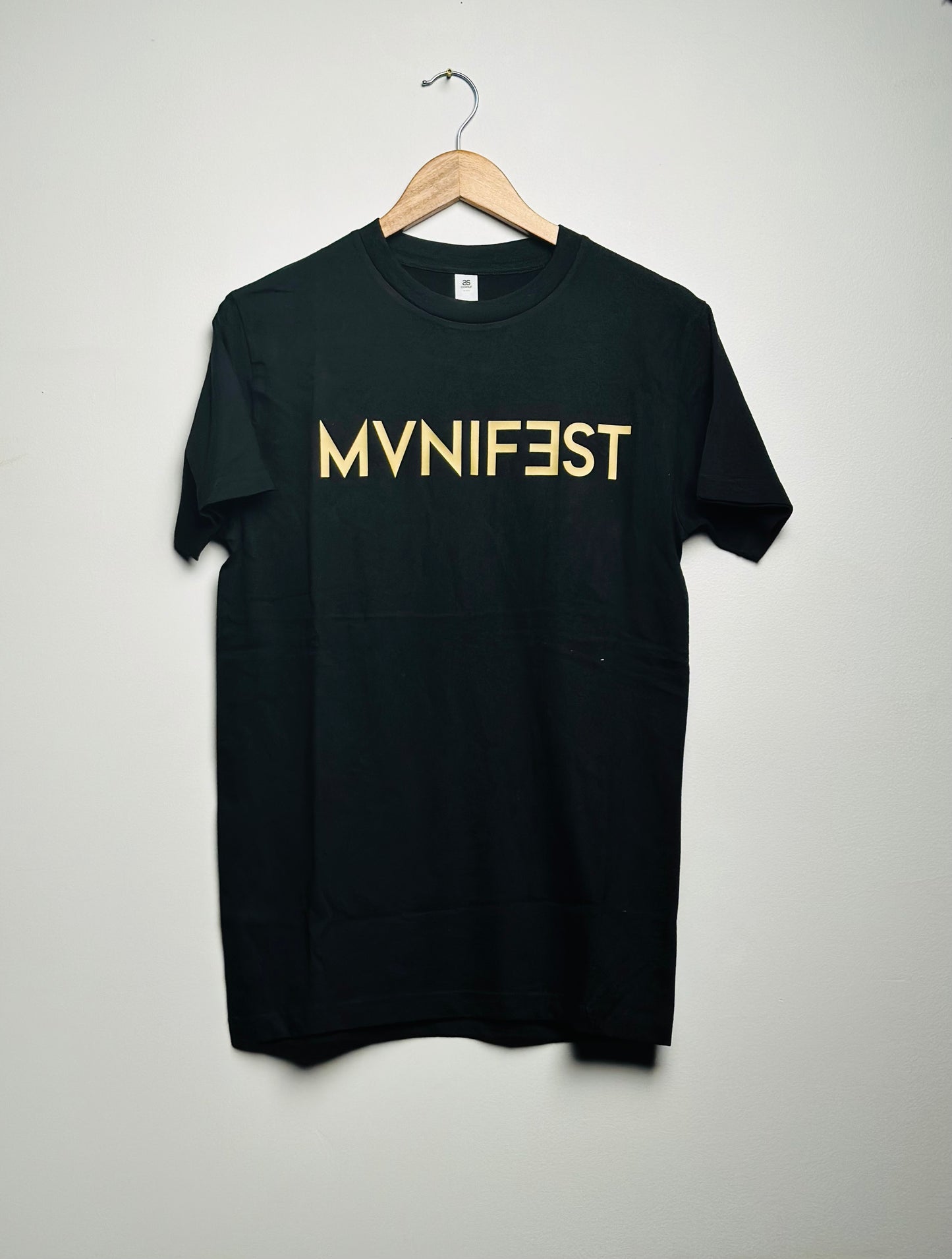 Black/gold classic t-shirts