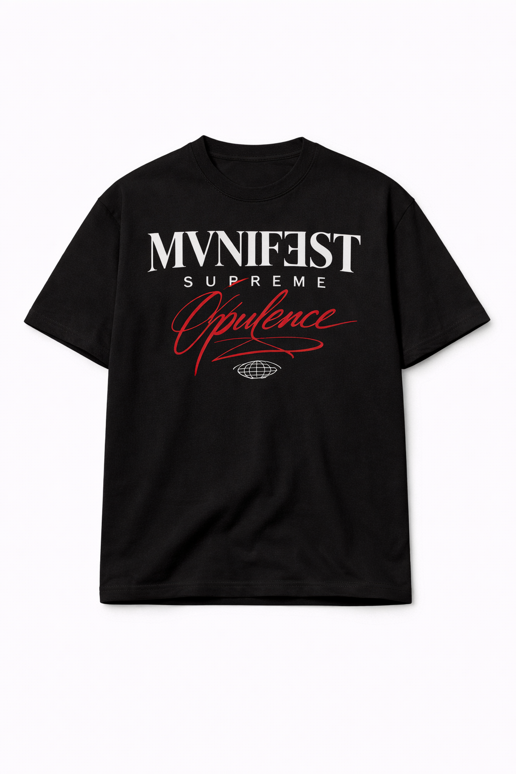MVNIFEST “Supreme Opulence” Tee Black
