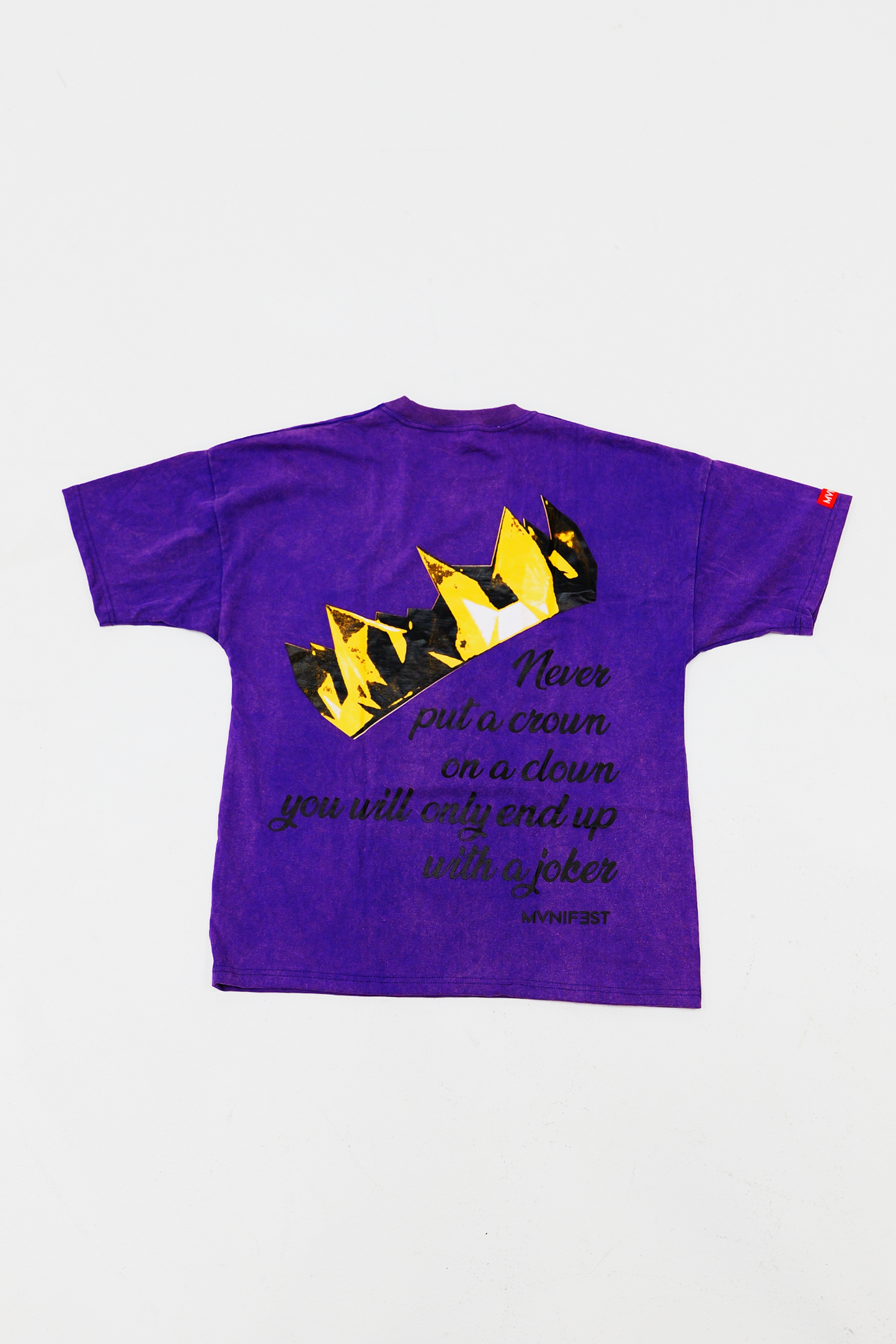 "CROWN" T-SHIRT PURPLE
