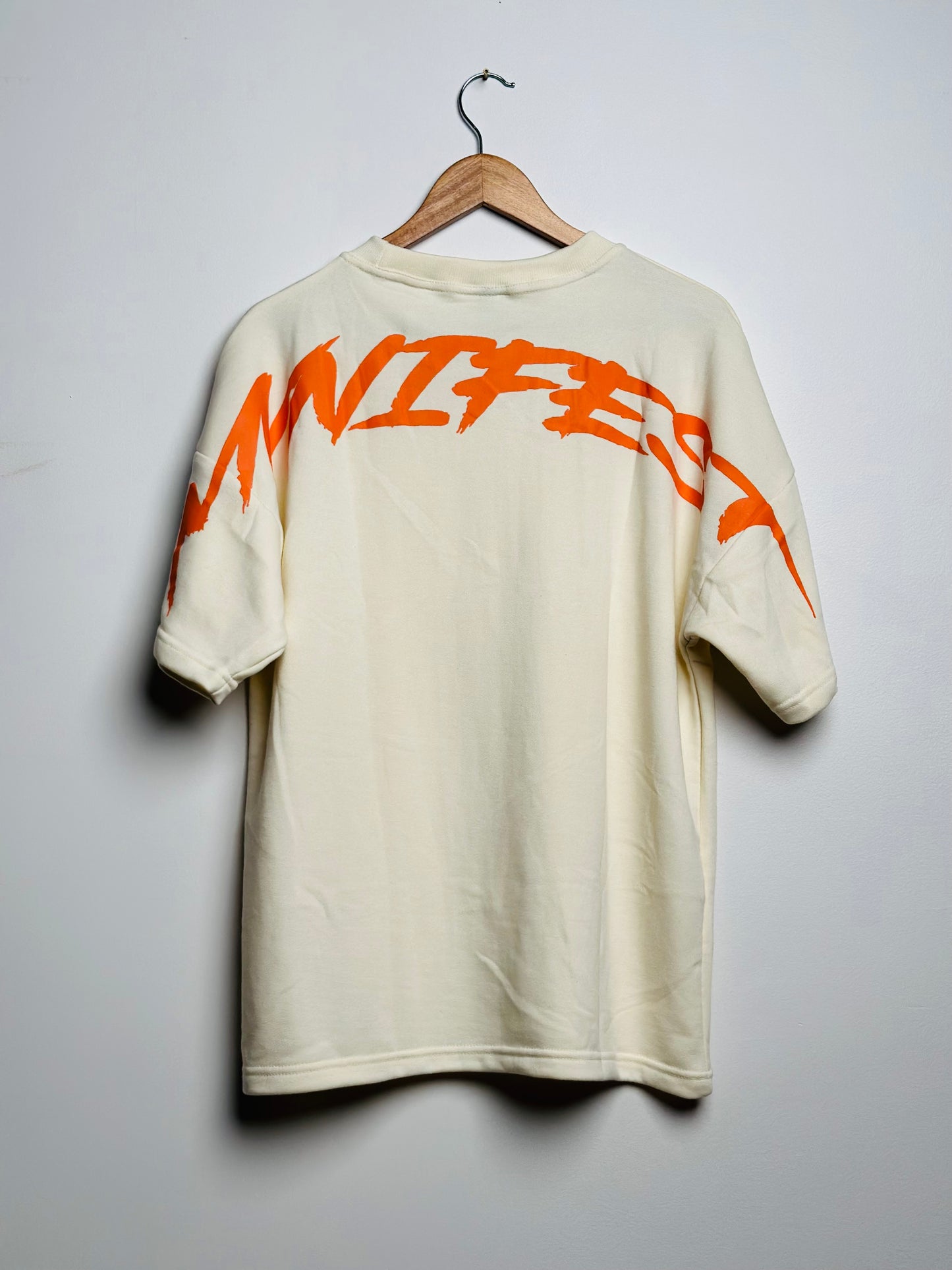 Crème/orange short sleeve
