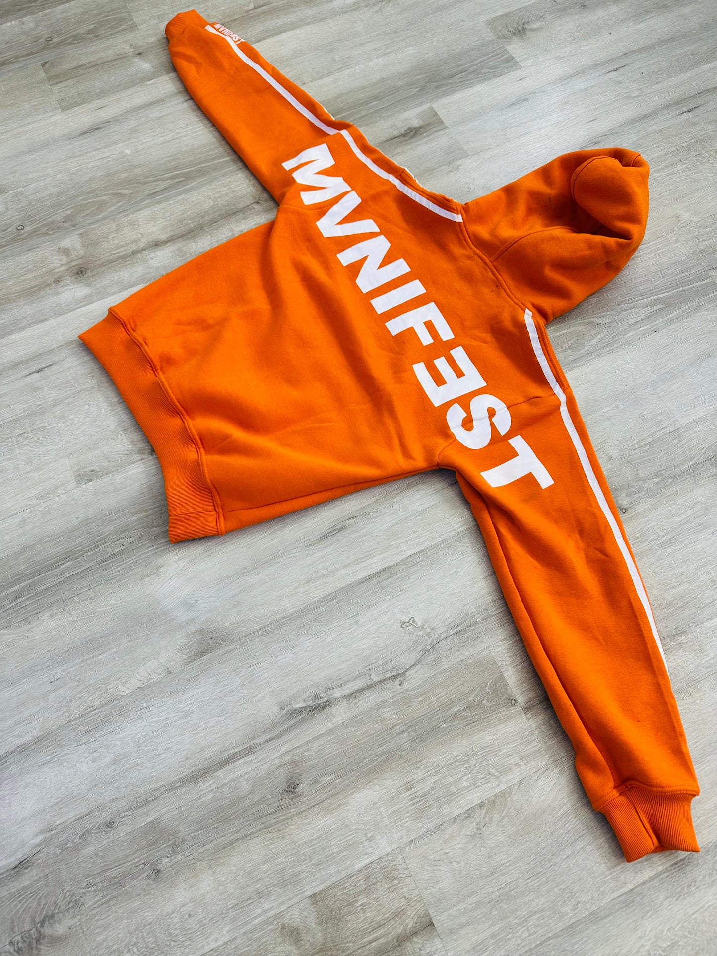 Mvnifest brand mandarin racer hoodie