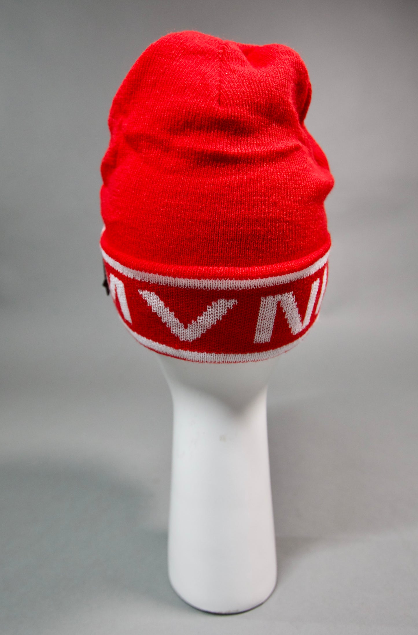 Mvnifest knit beanie (red)