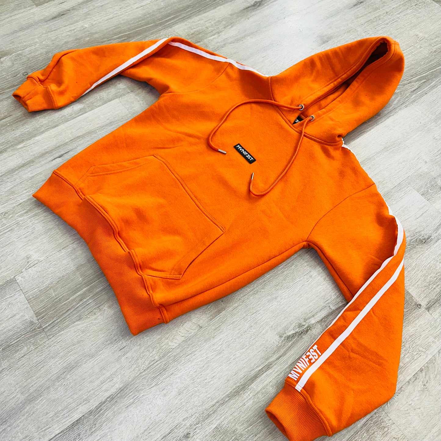 Mvnifest brand mandarin racer hoodie