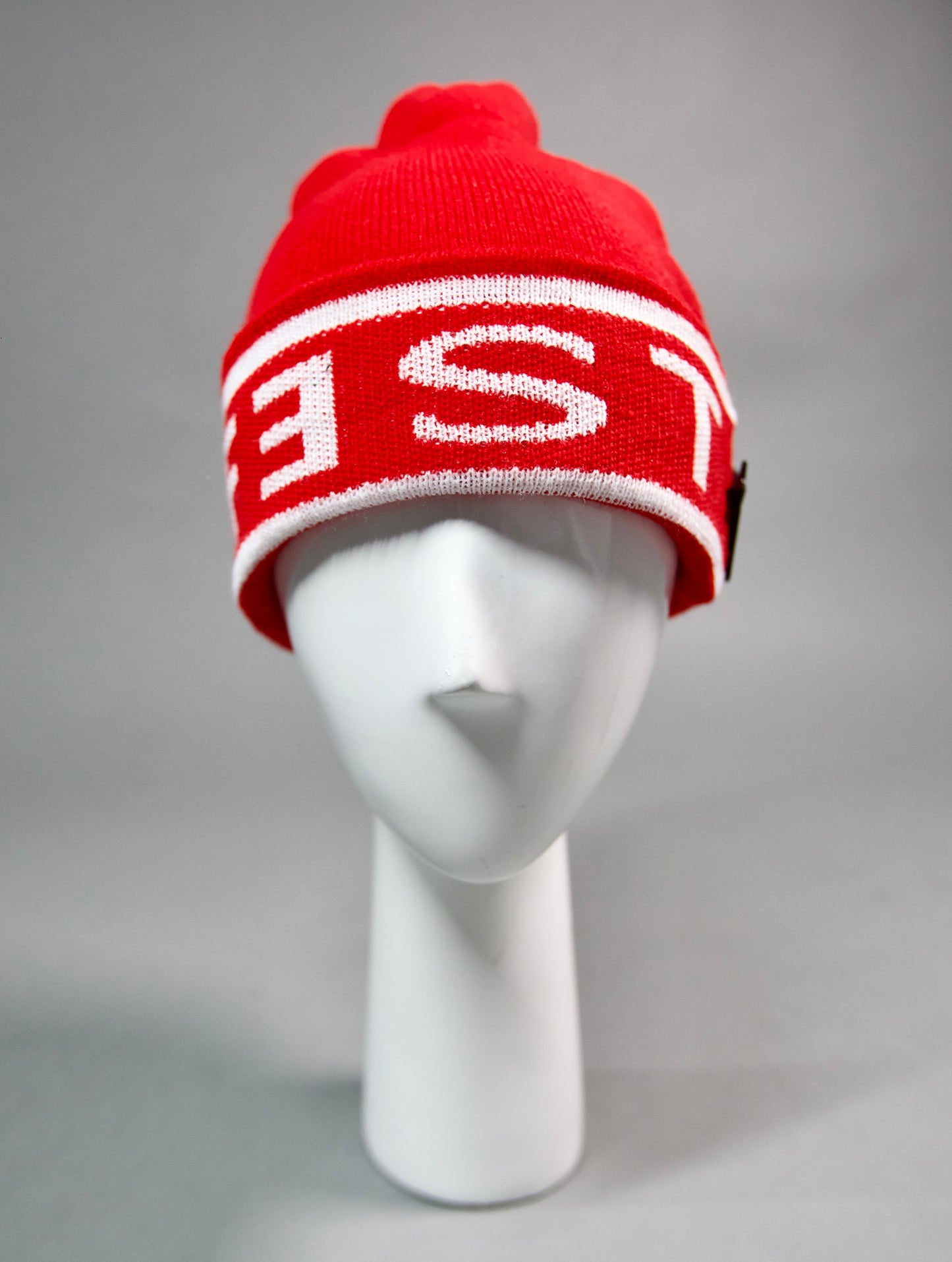 Mvnifest knit beanie (red)